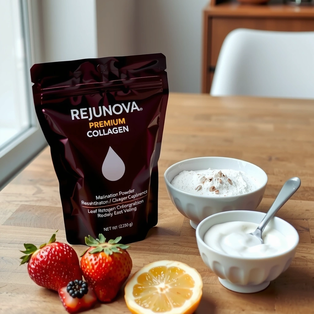 Rejunova Premium Collagen Powder lifestyle image